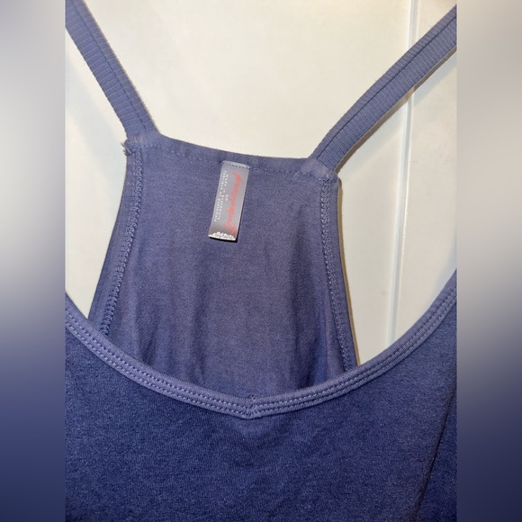 NWOT Free People Movement Hot Shot Mini Dress In Blue Indigo - Picture 9 of 11
